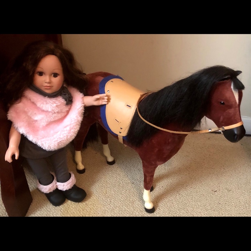 Next Generation doll & American Girl horse